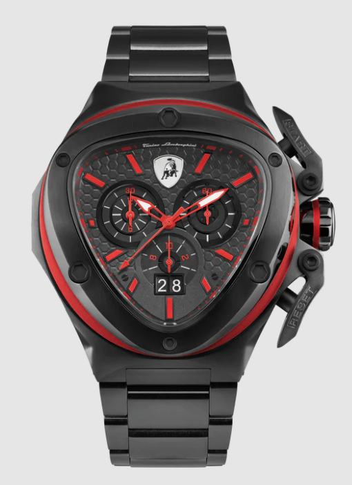 best luxury Lamborghini Spyder X Black / Red TLX_TL9XA-B watches for men